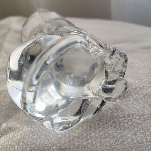 Princess House Clear Crystal Cat Figurine Paperweight - Picture 5 of 6